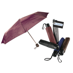 Taschen Regenschirm 5-farbig sortiert