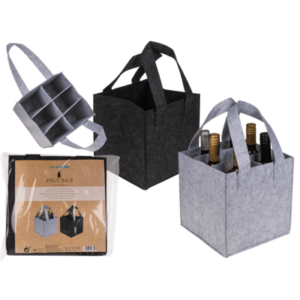Filz-Tasche für 6 Flaschen