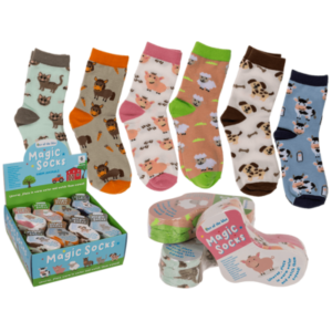 Magische Kindersocken, Farmtiere