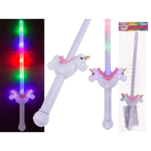 Zauberstab mit LED. Einhorn, ca. 67 cm