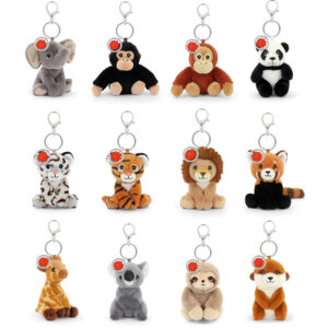 Keeleco Bag Charm Wild 12 Asstd