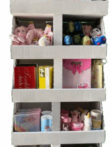 Bodendisplay Momente zum Verschenken