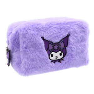 HK Kuromi Plush Pouch and Charm