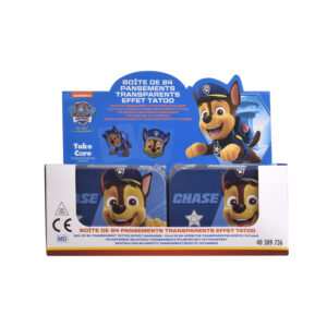 Paw Patrol Tattoo Bandaids Metal Box